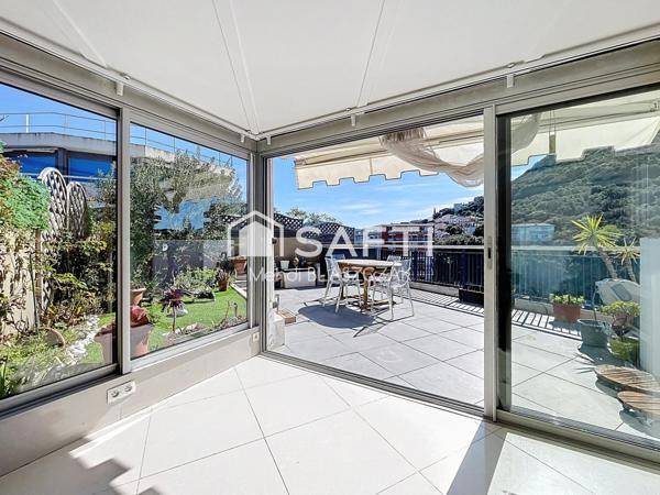 2 pièces plein sud avec terrasses d’exception