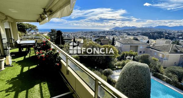 À vendre Appartement 3 pièces 99 m² - Le Cannet 06110