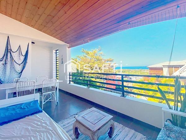 T2 vue mer avec piscine et parking - St Gilles