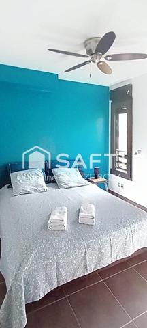 T2 vue mer avec piscine et parking - St Gilles