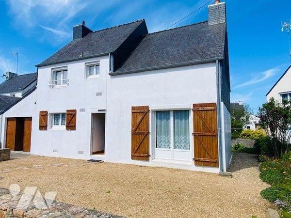 A Vendre à Trégastel (22730), Pavillon de plain-pied +étage, de type 5 (4 ch + 2 SdE), d'une su...