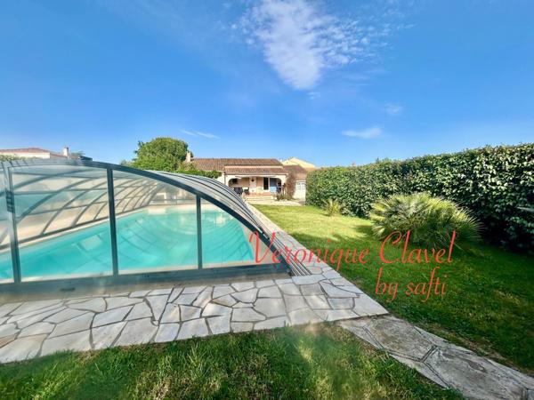 Villa provençale de 130m2 posée sur un terrain  paysagé de 1138m2