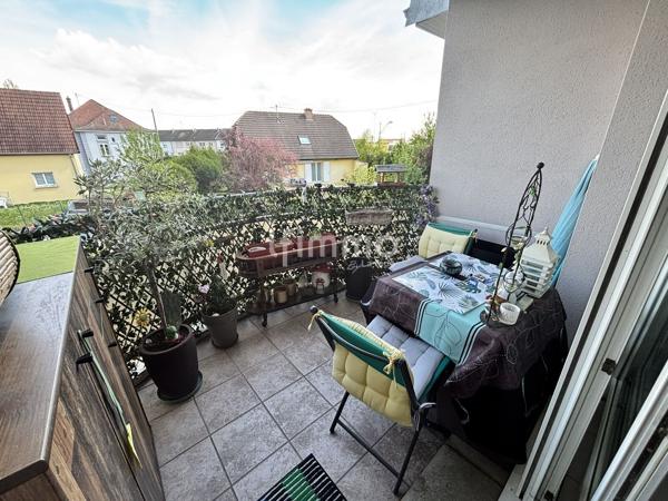 Appartement T2 46m2 Balcon Kingersheim