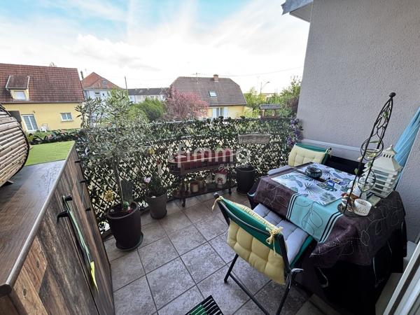 Appartement T2 46m2 Balcon Kingersheim