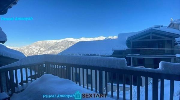 Appartement T3 de standing Hôtelier lumineux - 40,10m2 carrez avec terrasse - 73120 Couchevel 1650.