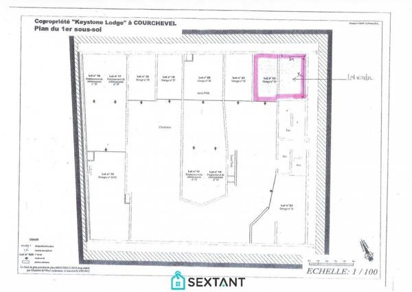 Appartement T3 de standing Hôtelier lumineux - 40,10m2 carrez avec terrasse - 73120 Couchevel 1650.