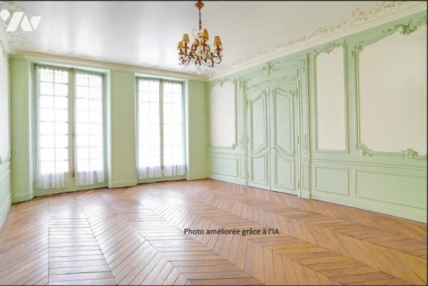 4 pièces dans bel immeuble 18ème siècle 