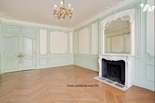 4 pièces dans bel immeuble 18ème siècle 