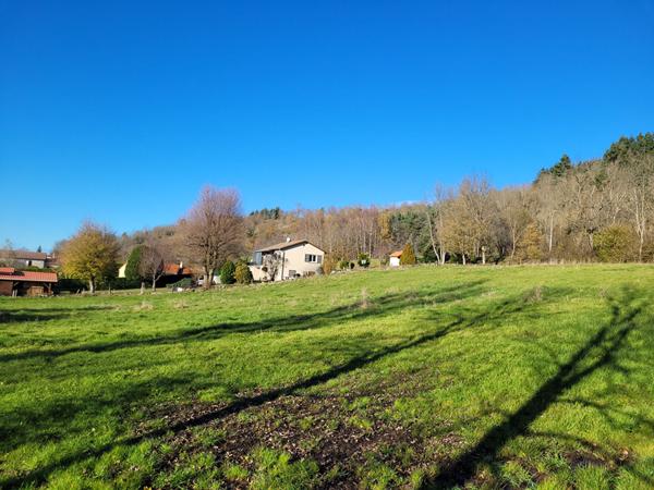EXCLUSIVITE  BEAUX ! belle parcelle de 3600 m2 constructible avec vue degagee