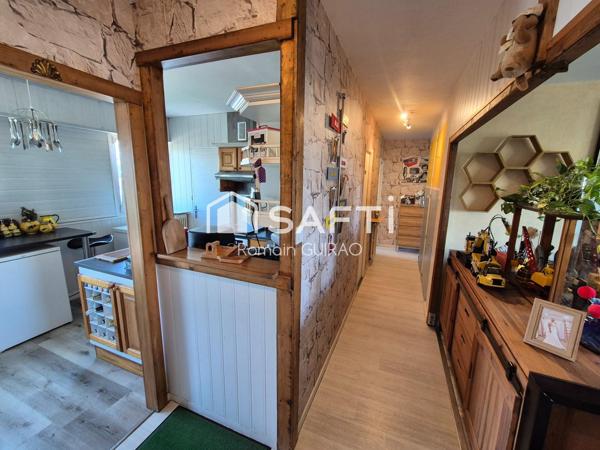 Bel appartement avec terrasse et cave