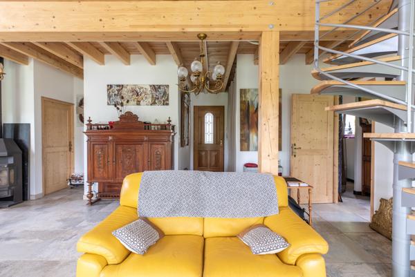 Belle et récente maison en ossature bois