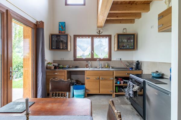 Belle et récente maison en ossature bois