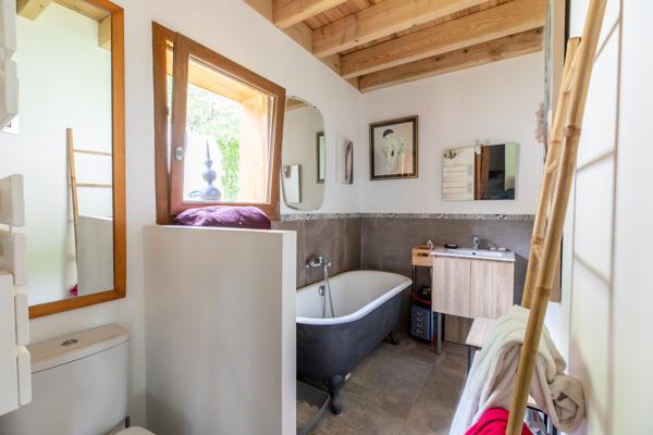 Belle et récente maison en ossature bois