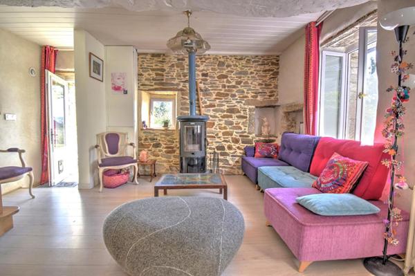 Vente Maison de caractère en pierre 3 chambres, Rive droite, Lannion (22300)