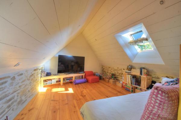 Vente Maison de caractère en pierre 3 chambres, Rive droite, Lannion (22300)