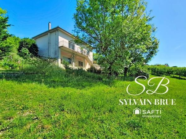 Maison avec sous sol, hangar et potentiel évolutif