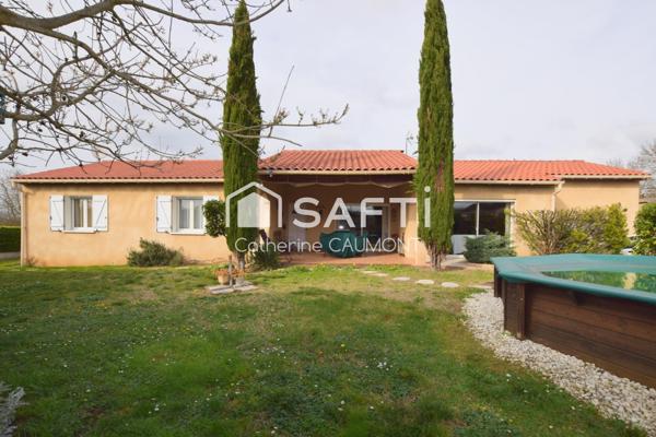 Très beau plain pied, 4 chambres, garage