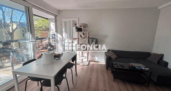 À vendre Appartement 2 pièces 42 m² - Mulhouse 68100