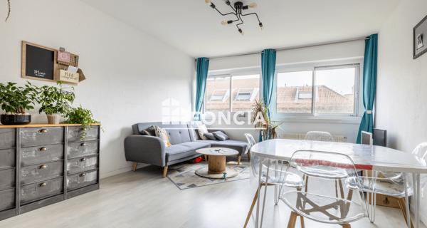 À vendre Appartement 2 pièces 41.79 m² - Nancy 54000