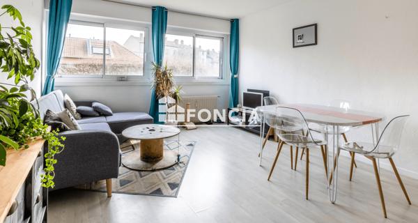 À vendre Appartement 2 pièces 41.79 m² - Nancy 54000