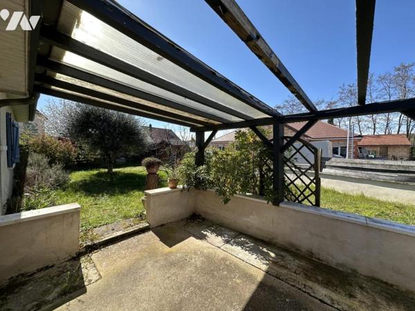 Maison 3 chambres avec jardin