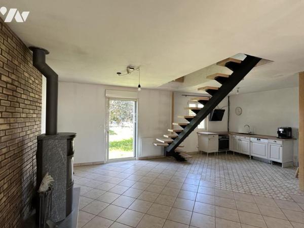 Maison 3 chambres avec jardin