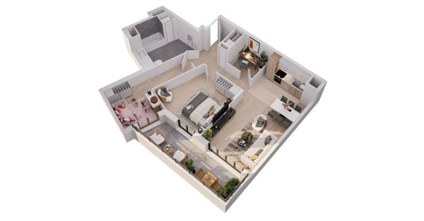 Appartement Maisons Alfort 3 pièces 67.94 m2