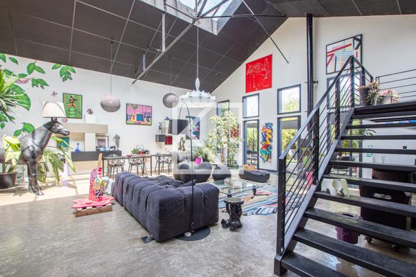 Loft confidentiel d'exception avec jardin et piscine