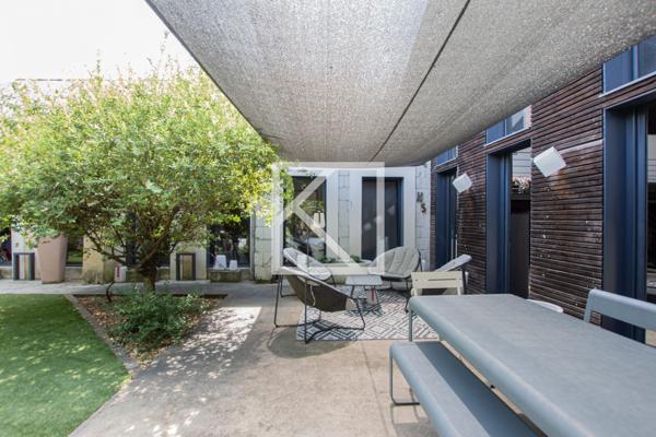 Loft confidentiel d'exception avec jardin et piscine