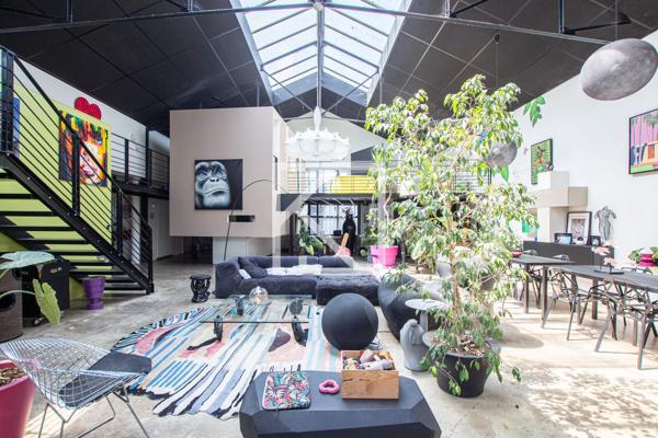 Loft confidentiel d'exception avec jardin et piscine