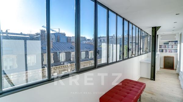 Loft avec verrière Eiffel