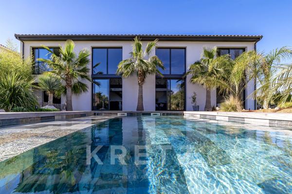 Sublime villa Californienne avec piscine au coeur de la Vaunage