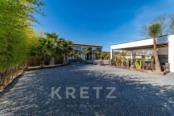 Sublime villa Californienne avec piscine au coeur de la Vaunage