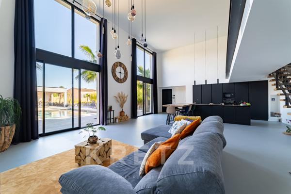 Sublime villa Californienne avec piscine au coeur de la Vaunage