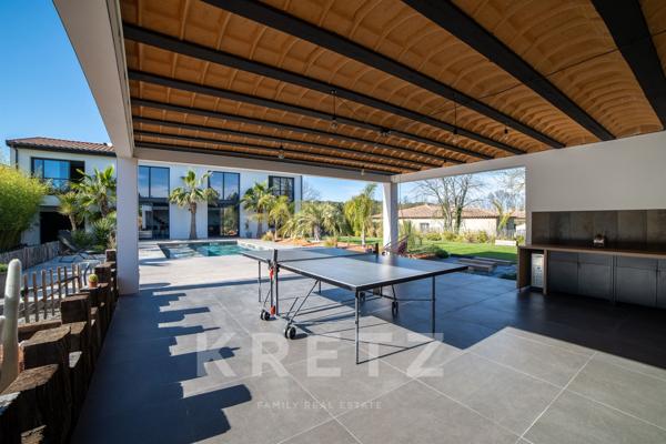 Sublime villa Californienne avec piscine au coeur de la Vaunage