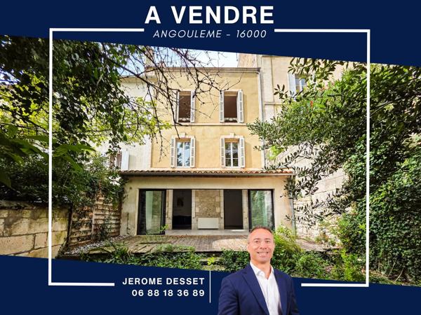 MAISON DE VILLE 185 M² – CŒUR DE VILLE – JARDIN INTIMISTE