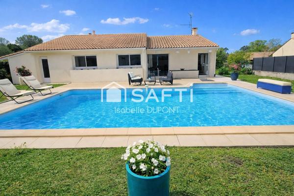 MAISON AU CALME AVEC 4 CHAMBRES ET PISCINE