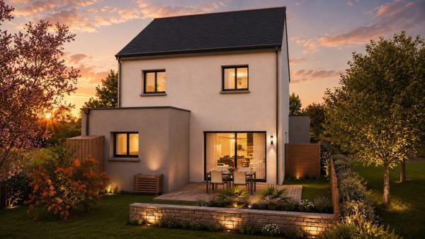 Terrain + Maison à vendre 6 pièces - 110 m²