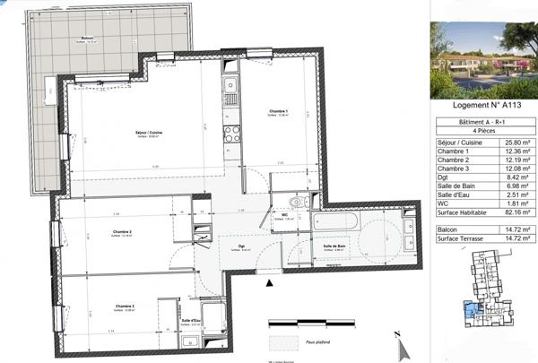 Biot - Résidence neuve - Environnement naturel privilégié