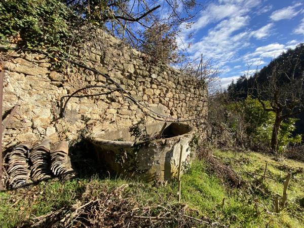 Terrain de loisir de 2056 m² à deux pas du centre ville d'Annonay