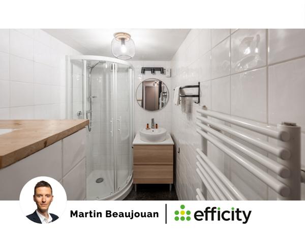 Appartement 1 pièce - 28 m² Exclusivité efficity