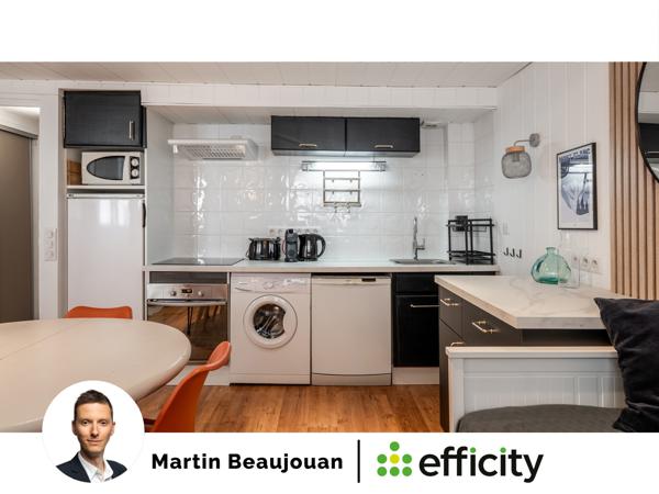Appartement 1 pièce - 28 m² Exclusivité efficity