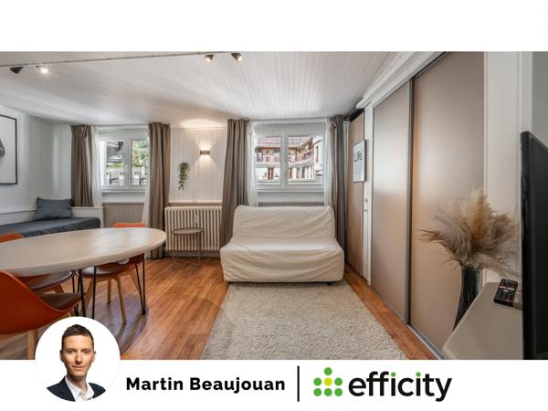 Appartement 1 pièce - 28 m² Exclusivité efficity