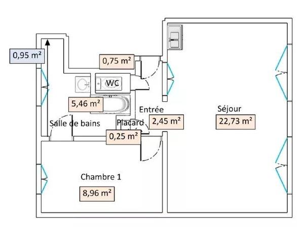 Vente Appartement 2 pièces 40 m2 à Asnières-sur-Seine