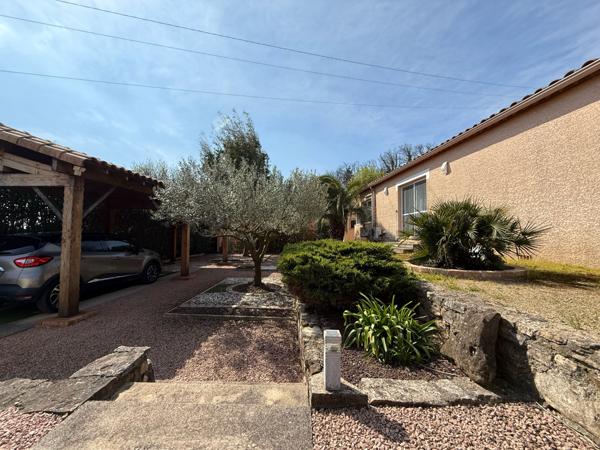 Lodève (34700) À vendre – Magnifique villa de plain-pied 3ch sur les hauteurs de Lodève