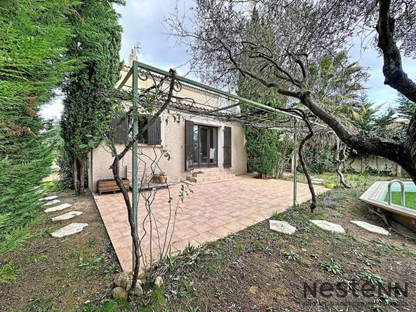 Maison T5 152 m2 avec piscine 4 chambres + bureau Marignane