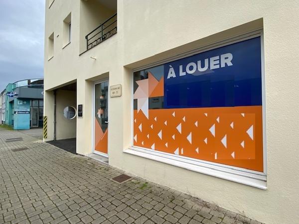 A LOUER, TRES BEAUX BUREAUX type agence, 32 m2 - NANTES CENTRE - SUD