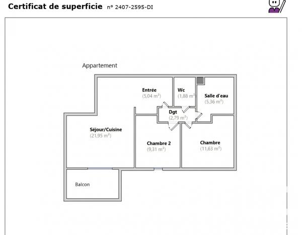 Appartement à vendre 3 pièces 58 m² Montereau-Fault-Yonne