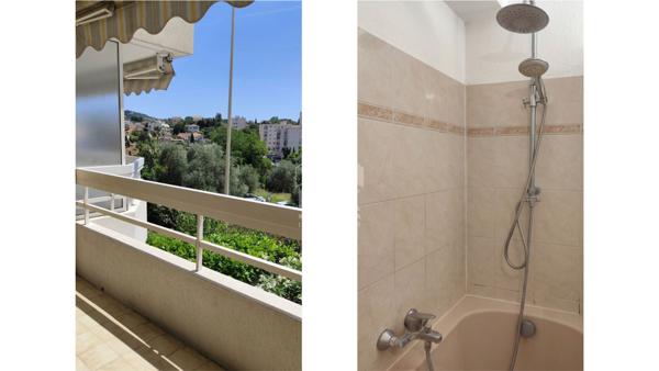Appartement Le Cannet 1 pièce(s) 25.83 m2 LOCATION VIDE