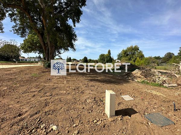 Achat terrain près de GEMOZAC - 568 m² - 49 500 €